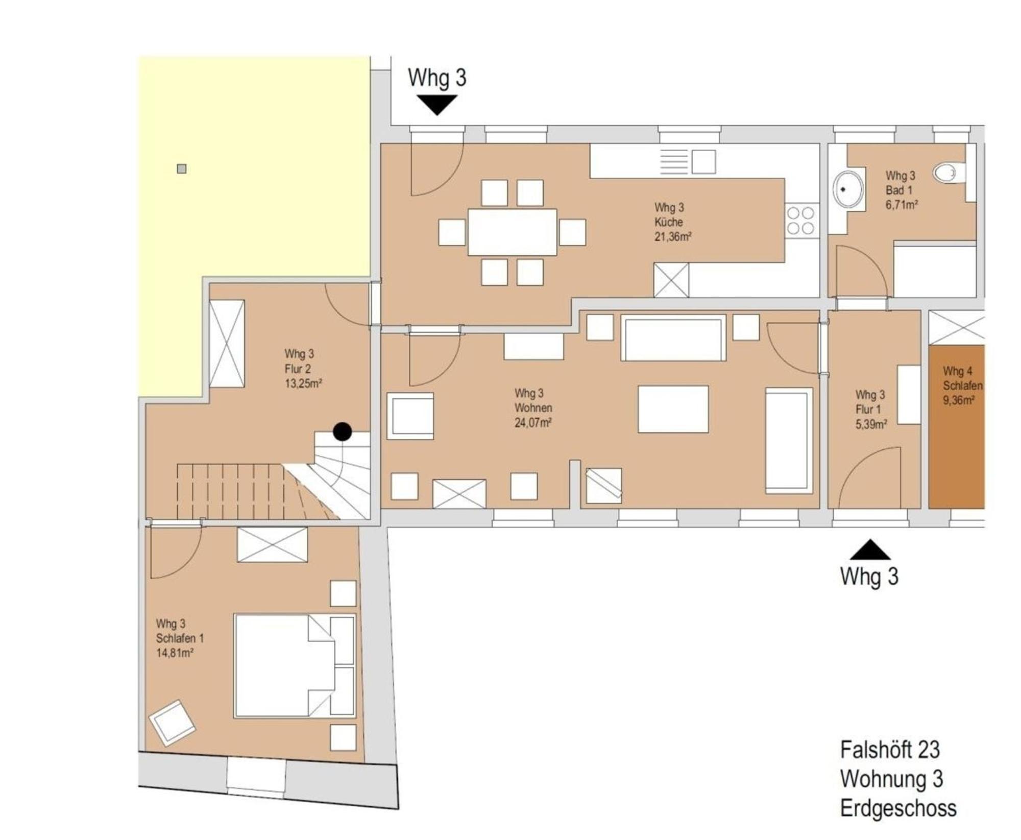 Strandhaus Falshoeft 3 Nieby  外观 照片